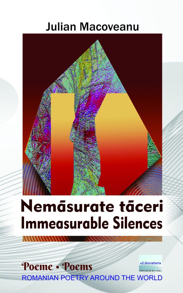 Book cover for Nemăsurate tăceri. Poeme / Immeasurable Silences. Poems.